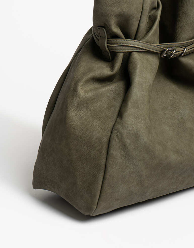 Saca Cartera Formato Saca Oliva - Verde Oliva