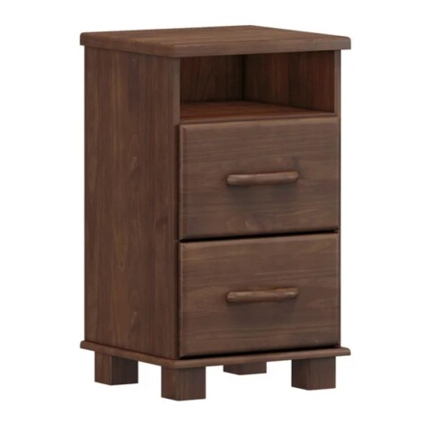 Mesa de Luz 2 Cajones Línea Dorada Finestra 100% Madera Maciza Mesa de Luz 2 Cajones Línea Dorada Finestra 100% Madera Maciza