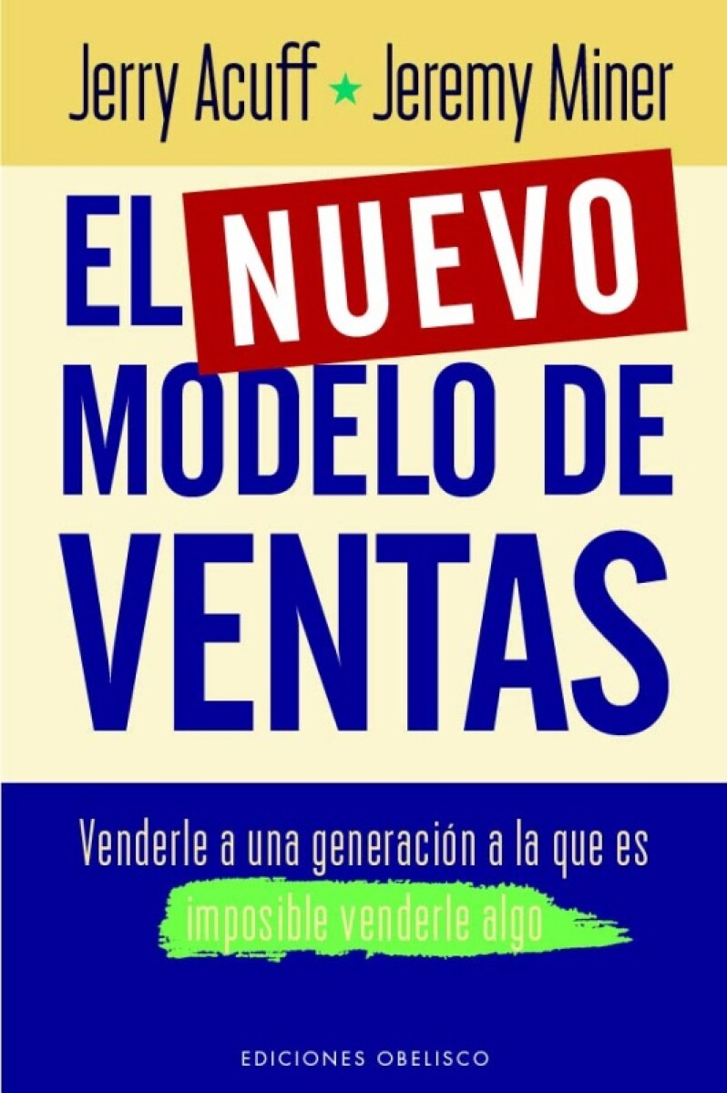 EL NUEVO MODELO DE VENTAS 