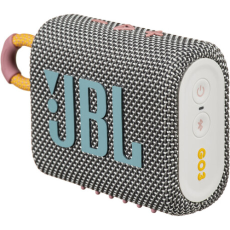 Parlante Portátil Bluetooth Jbl Go3 Gris Y Fucsia Parlante Portátil Bluetooth Jbl Go3 Gris Y Fucsia
