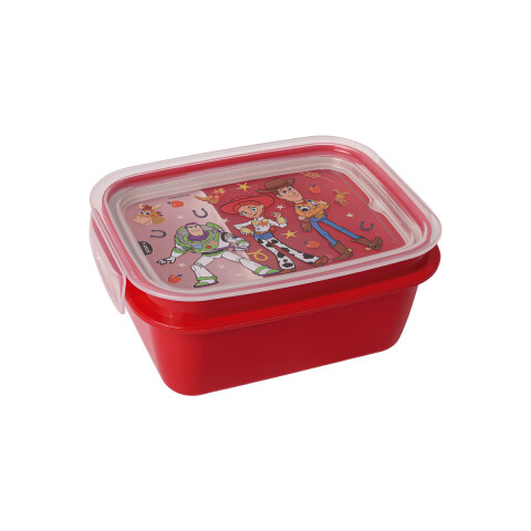 Pote Plástico Toy Story con Traba y División 630ML U