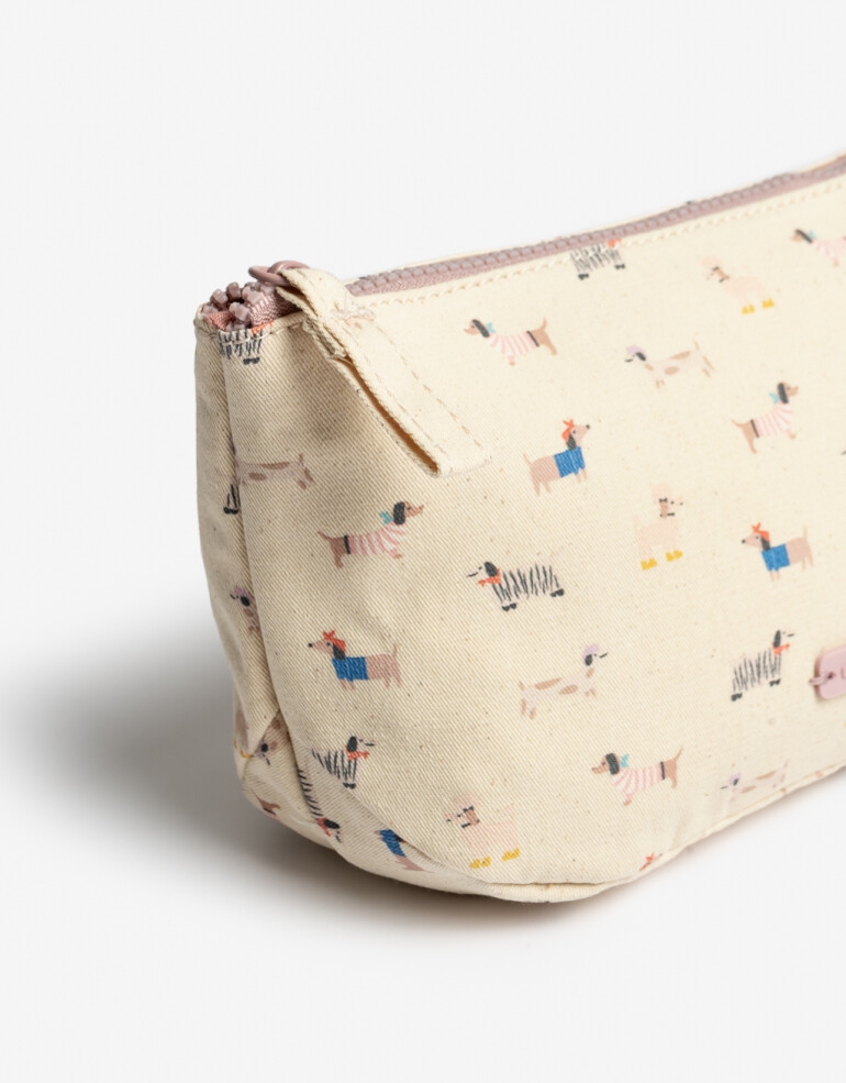 Porta Cosméticos Portacosméticos De Material Reciclado - Estampado Animal Print