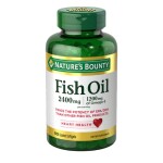 FISH OIL 2400 MG. NATURES BOUNTY FR. X 9 única