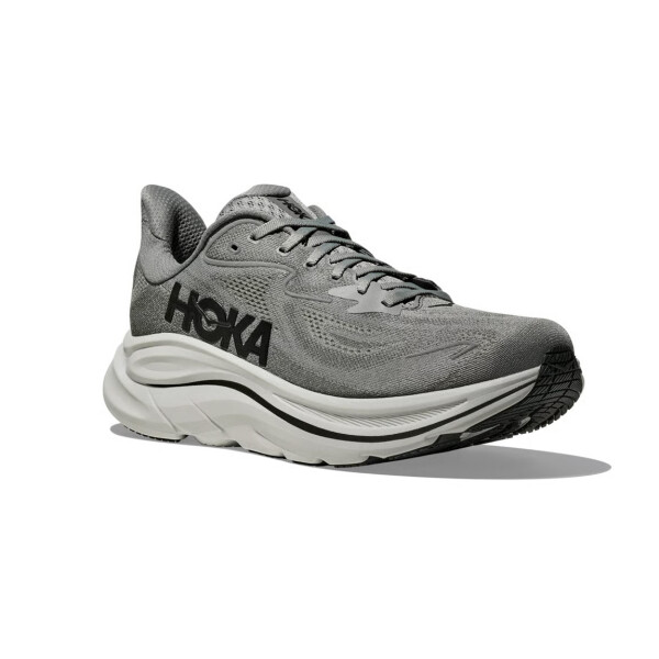 Hoka Champion Clifton 10 Hombre - Gris Galactic/gris Asteroid Gris Oscuro-gris Claro