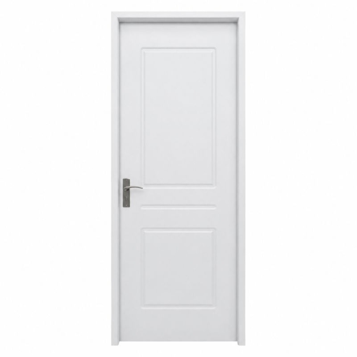 PUERTA INTERIOR MDF 2.05 X 0.75 MT BLANCA - DERECHA O IZQUIERDA 