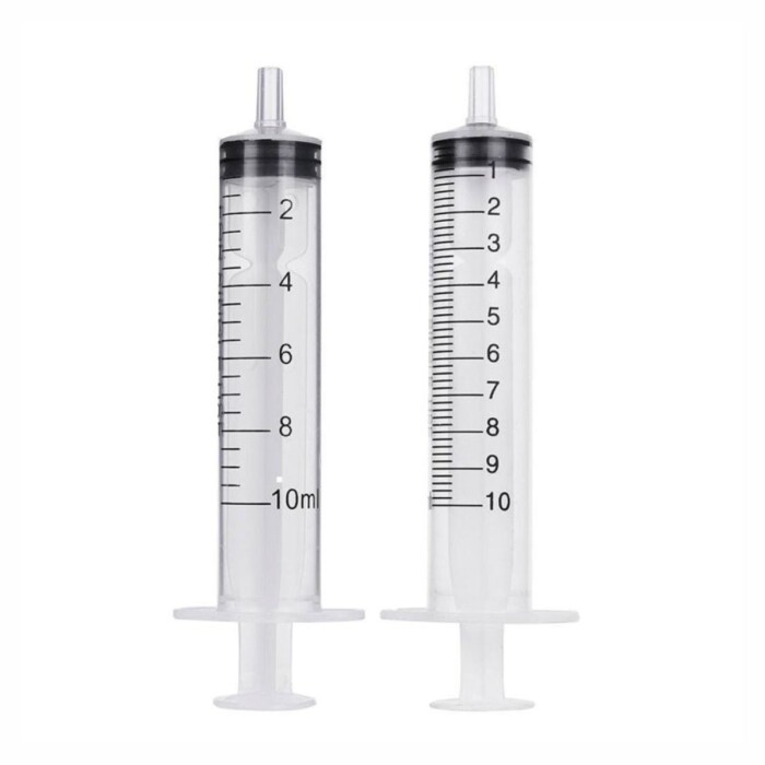 JERINGA 10ML C/AGUJA 21G X1½ PRES.WEGO única