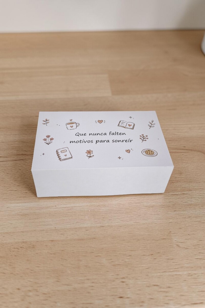 Caja de masas 1/4 kg impresa - DISEÑO 2 