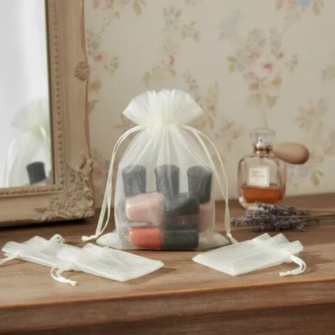 Bolsa de Organza .Beige