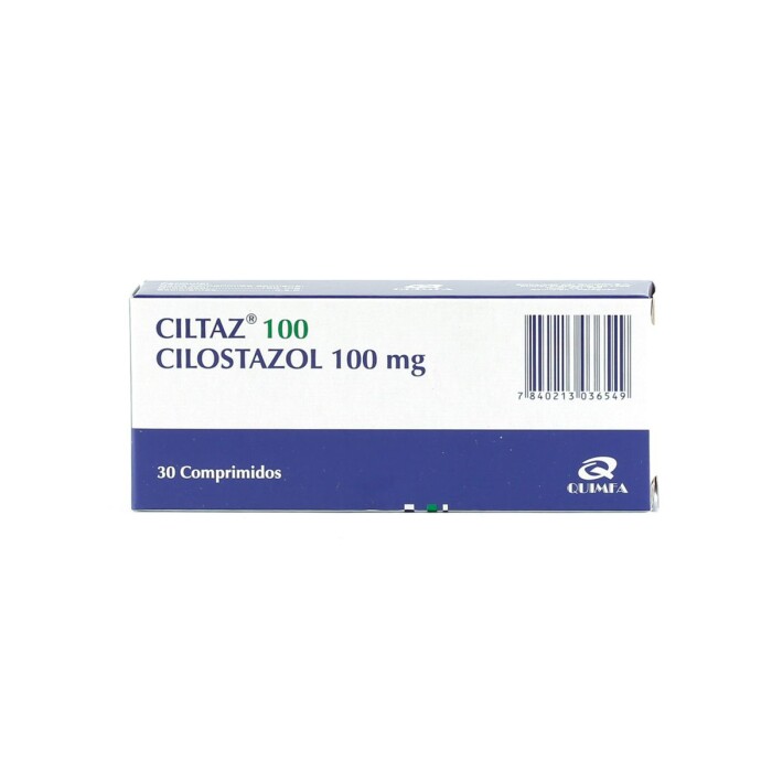 CILTAZ 100 MG. CJ X 30 COMP. única