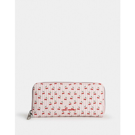 Billetera Fichero Estampado Rayas