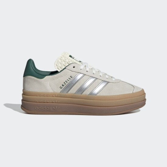 Championes Adidas Gazelle Bold Blanco