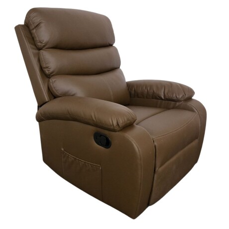 Sillon reclinable 1 cuerpo - Marron Sillon reclinable 1 cuerpo - Marron