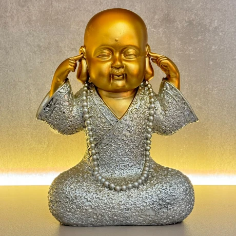 Buda No Oigo Decorativo Resina Buda No Oigo Decorativo Resina