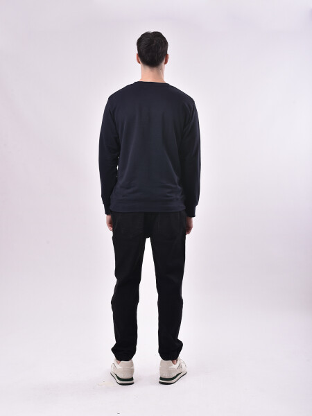 BUZO STREET AZUL OSCURO