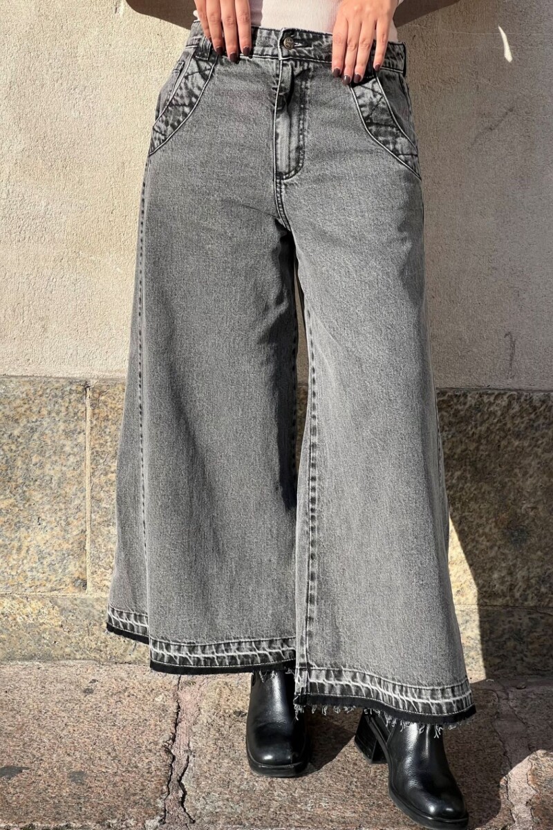 Jean Extra Wide Gris