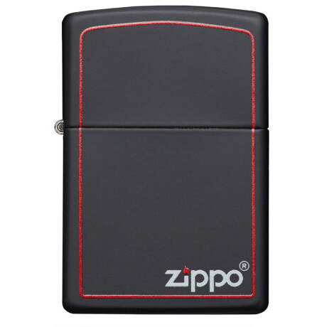 Encendedor Zippo Negro Logo 0