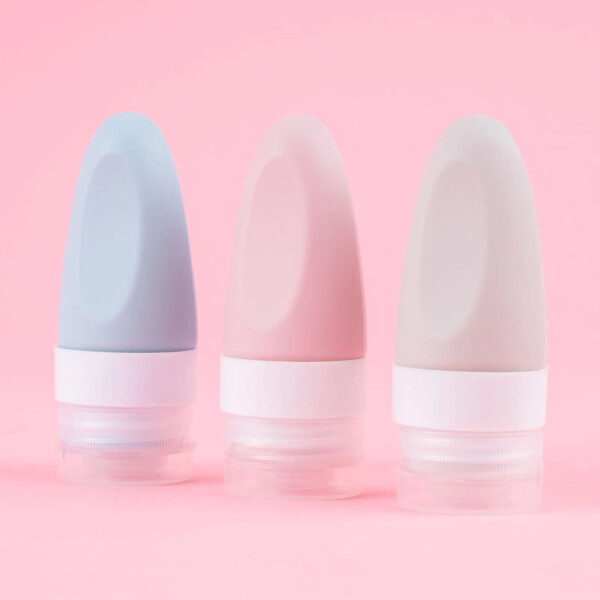 Kit frasco silicona 55ml 3pcs diseño 2