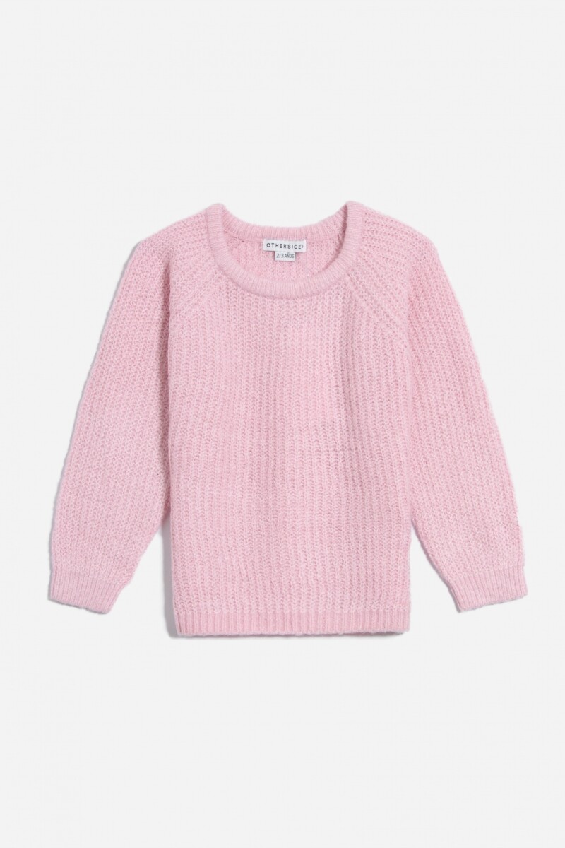 Sweater básico - Rosa 