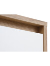 Armario BILLUND 80x193 blanco/roble Armario BILLUND 80x193 blanco/roble
