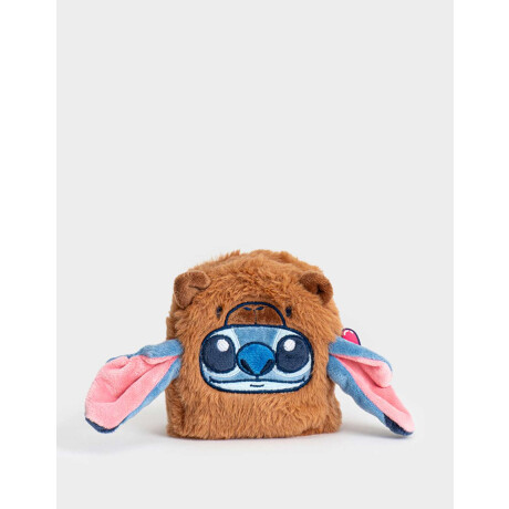Llavero & Charm Mochilita ''stitch Capybara'' Marron Camel