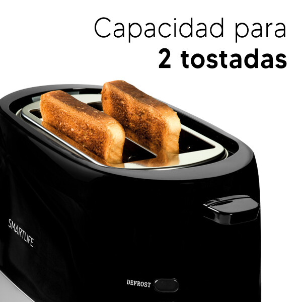 Tostadora Smartlife Sl-td8211 TOSTADORA SMARTLIFE SL-TD8211 NEGRA AP