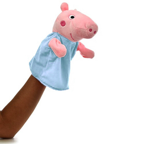 Títere De Mano Peluche Peppa Pig George Felpa 20cm George