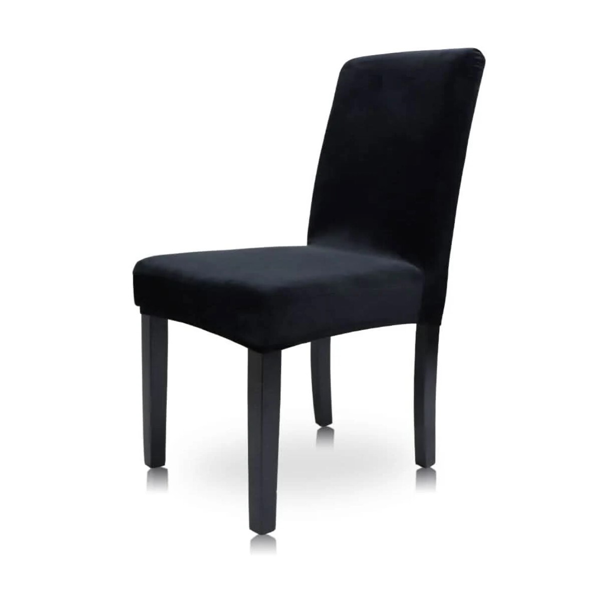 FUNDA PROTECTORA DE SILLAS PARA ALTO DE 45-60CM SILLAS COLOR NEGRO - NEGRO 