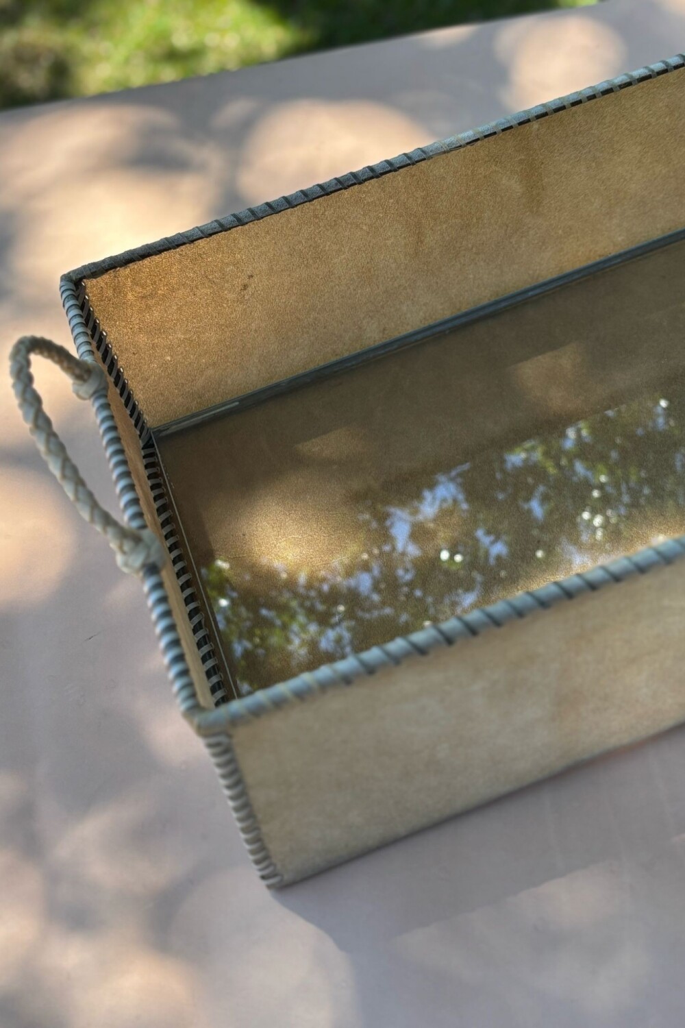 Rectangular Table Basket Trenzado Grande Lonja