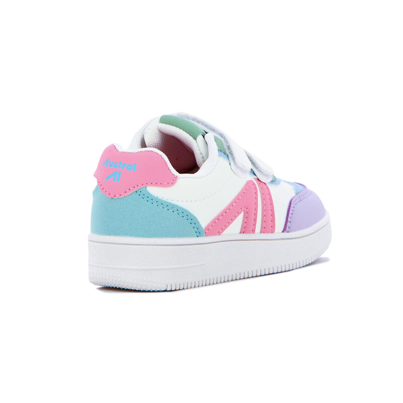 Championes Austral Kids Light Blanco Rosado Blanco-rosado