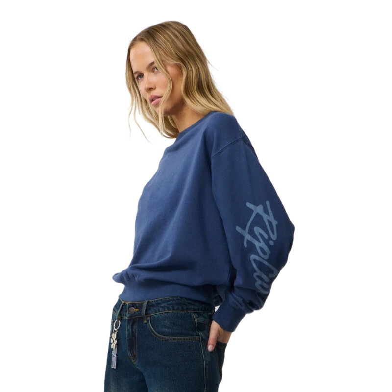 Buzo Rip Curl Archive: Off Shoulder - Azul Buzo Rip Curl Archive: Off Shoulder - Azul