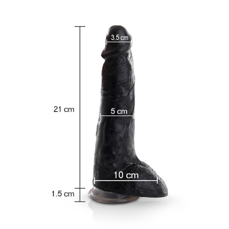 Vibrador Realista A Control Remoto Recargable USB Negro