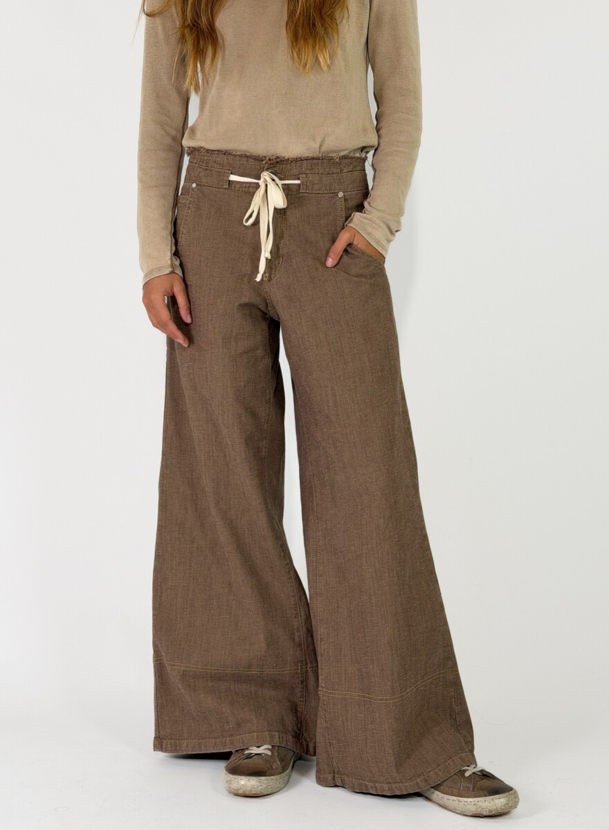 PANTALON DAKOTA - MARRON 