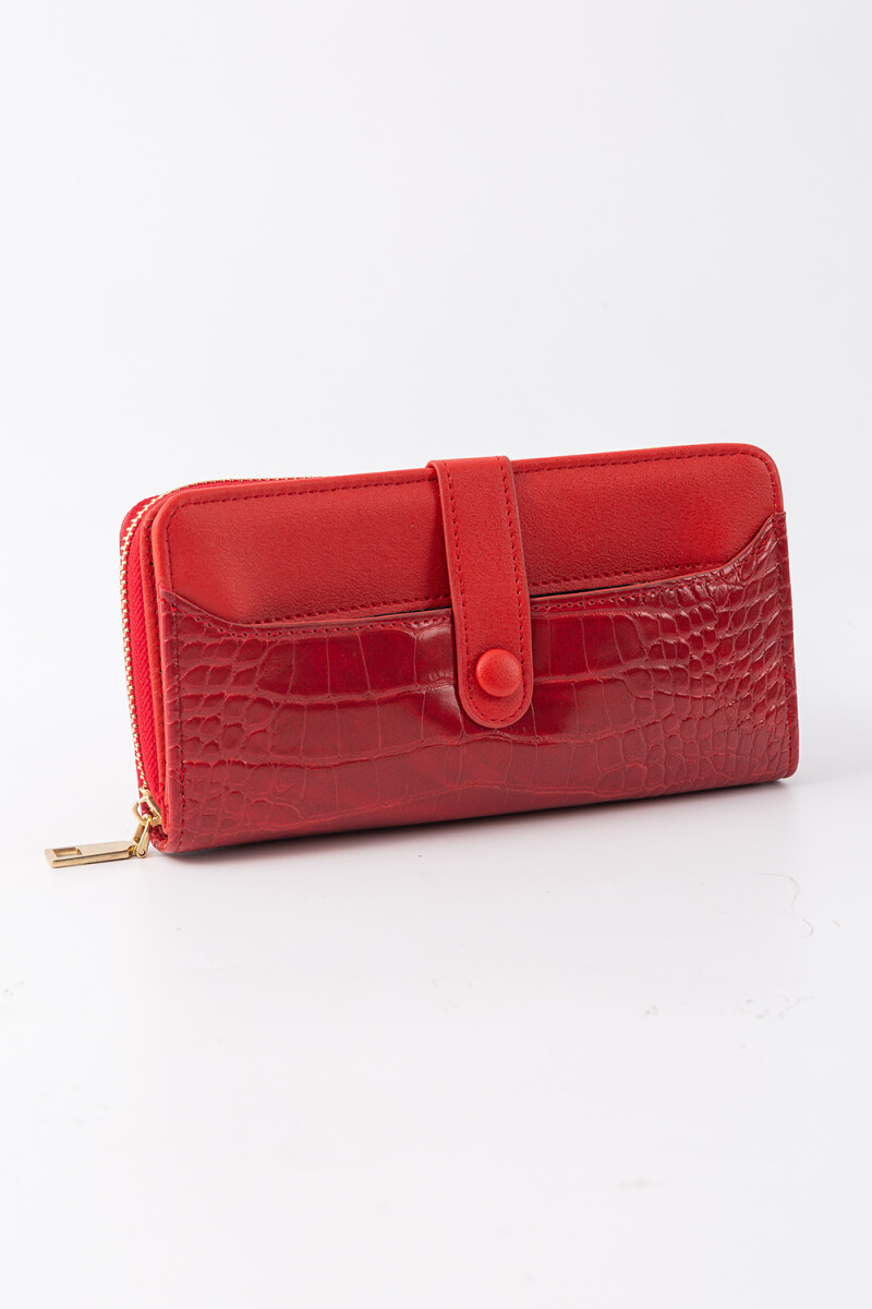 Billetera - Rojo 