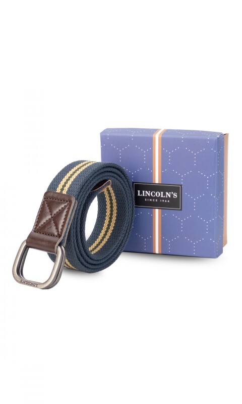 CINTO PAMPA 110 CMS. AZUL C/ OLIVA