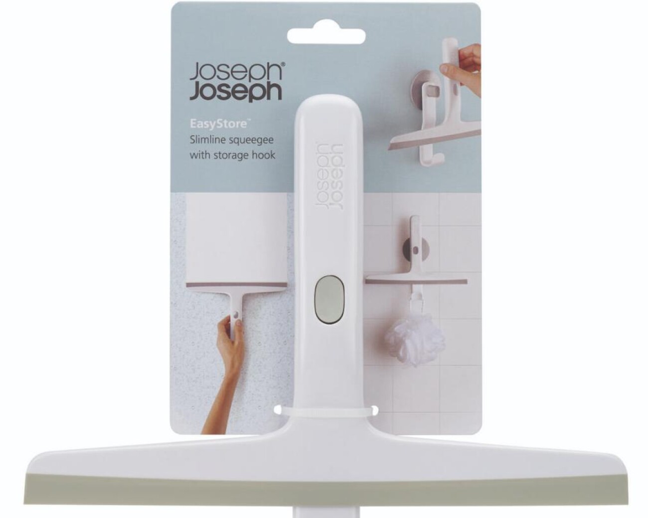 Lampazo escurridor para mampara Joseph Joseph EasyStore Slimline con Soporte Gris Lampazo escurridor para mampara Joseph Joseph EasyStore Slimline con Soporte Gris