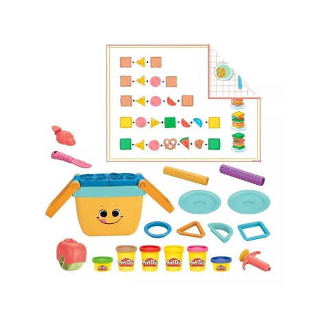 Set de masas Play Doh primeras creaciones Picnic Amarillo