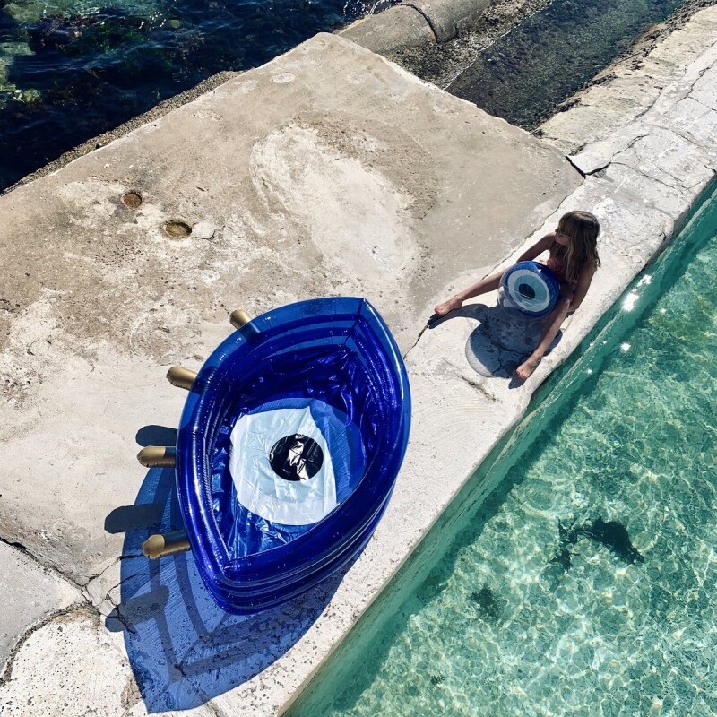 Piscina inflable redonda Greek Eye