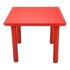 Mesa Infantil de Polipropileno 60x60 Rojo