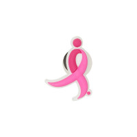 Jibbitz™ Charm Susan Komen Ribbon Multicolor