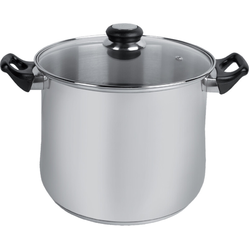 OLLA EN ACERO INOX. 10 LTS. 26×22 – LINEA GIULIA OLLA EN ACERO INOX. 10 LTS. 26×22 – LINEA GIULIA