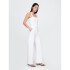 SL BUTTON FRONT JUMPSUIT - OPTIC WHITE OPTIC WHITE