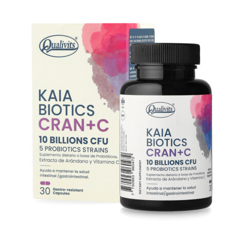 Probióticos Kaia Cran+C 30 Cápsulas Probióticos Kaia Cran+C 30 Cápsulas