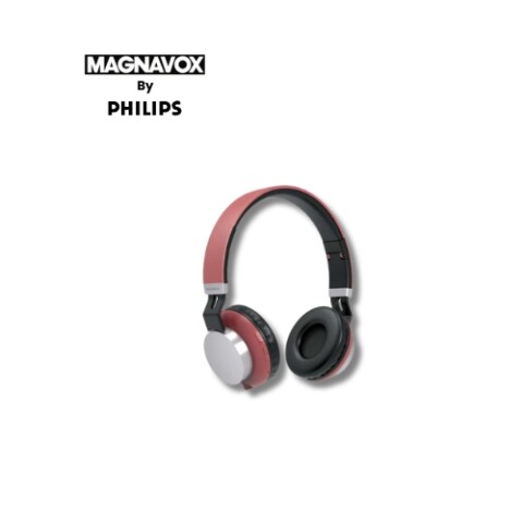 Auricular MAGNAVOX Vincha BT Rojo MBH4421-M0 Auricular Magnavox Vincha Bt Rojo Mbh4421-m0