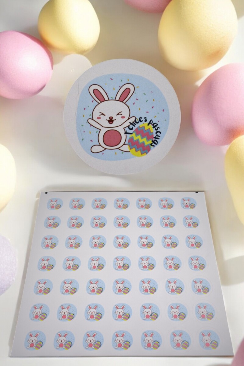 Stickers pascua plancha - DISEÑO 9 