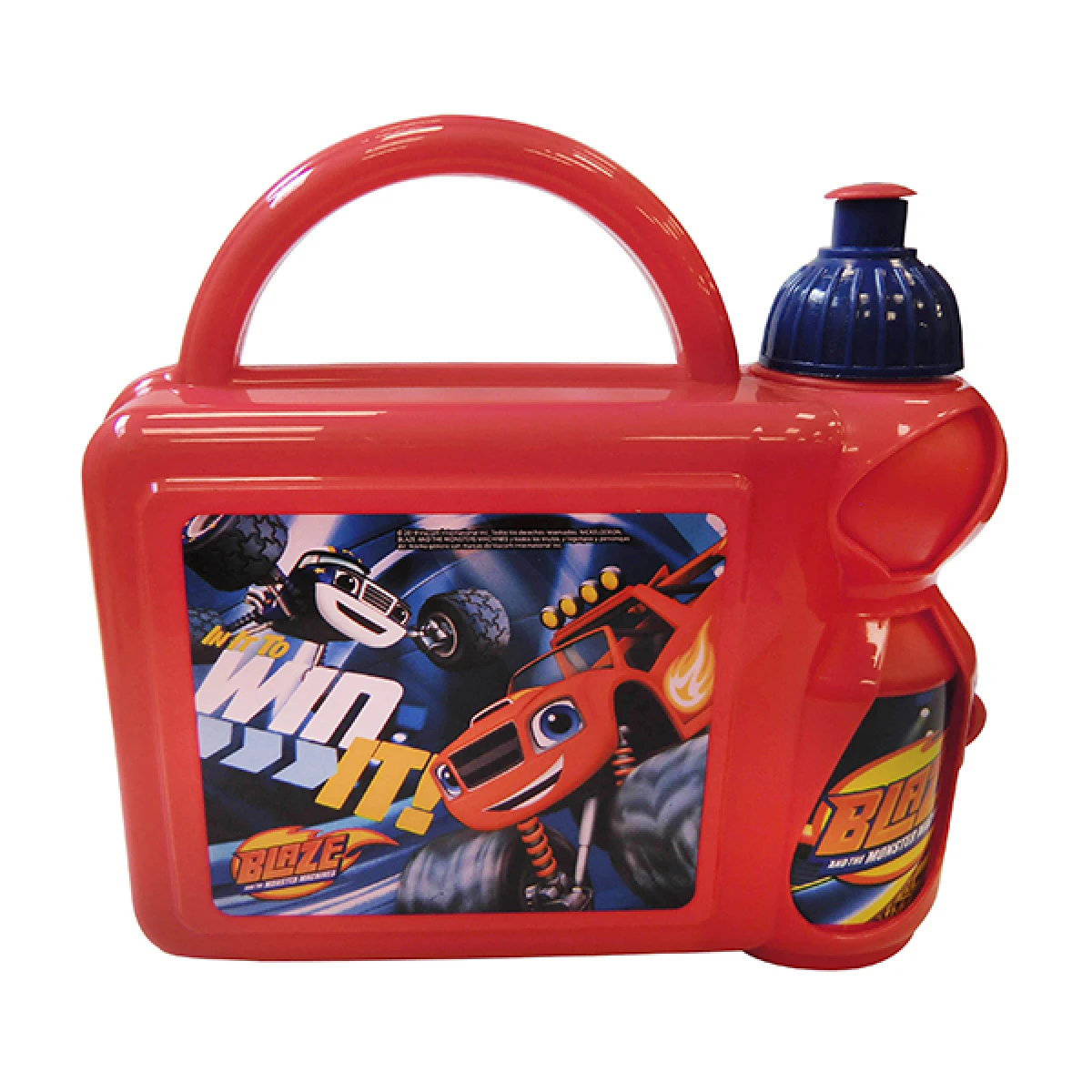 Lunchera infantil de Blaze con botella 