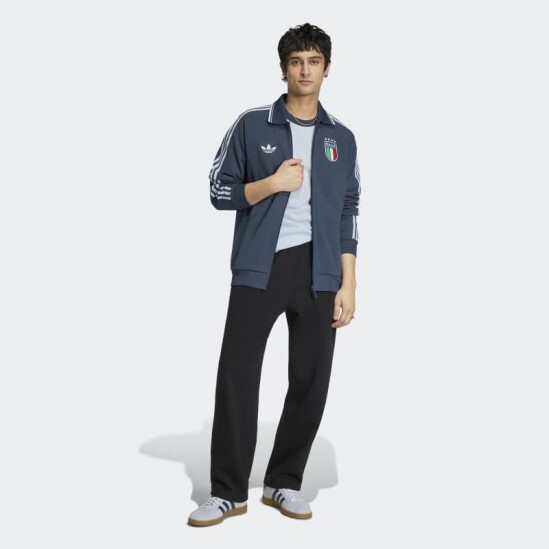 Campera Adidas Anthem Alternativa De Italia Azul
