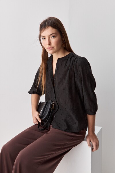 CAMISA SOLAR Negro