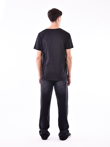 REMERA ENGINE NEGRO
