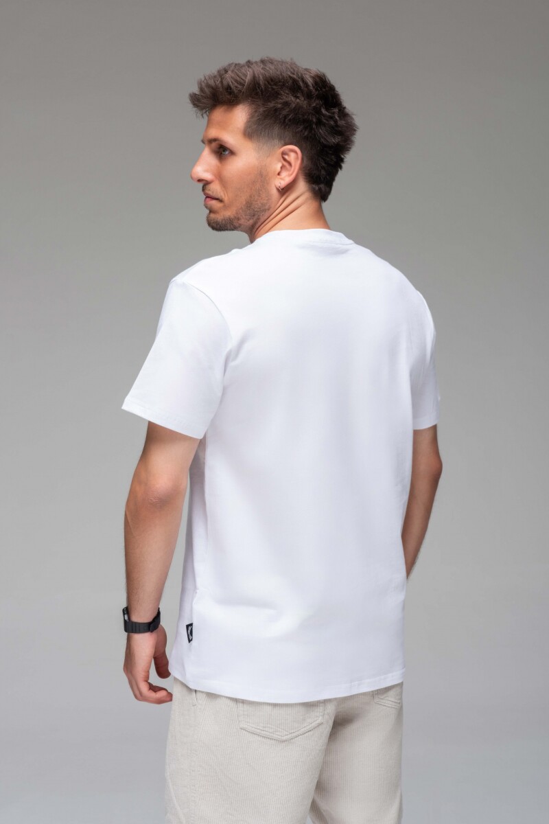 REMERA RIPPLE TEE B-blanco