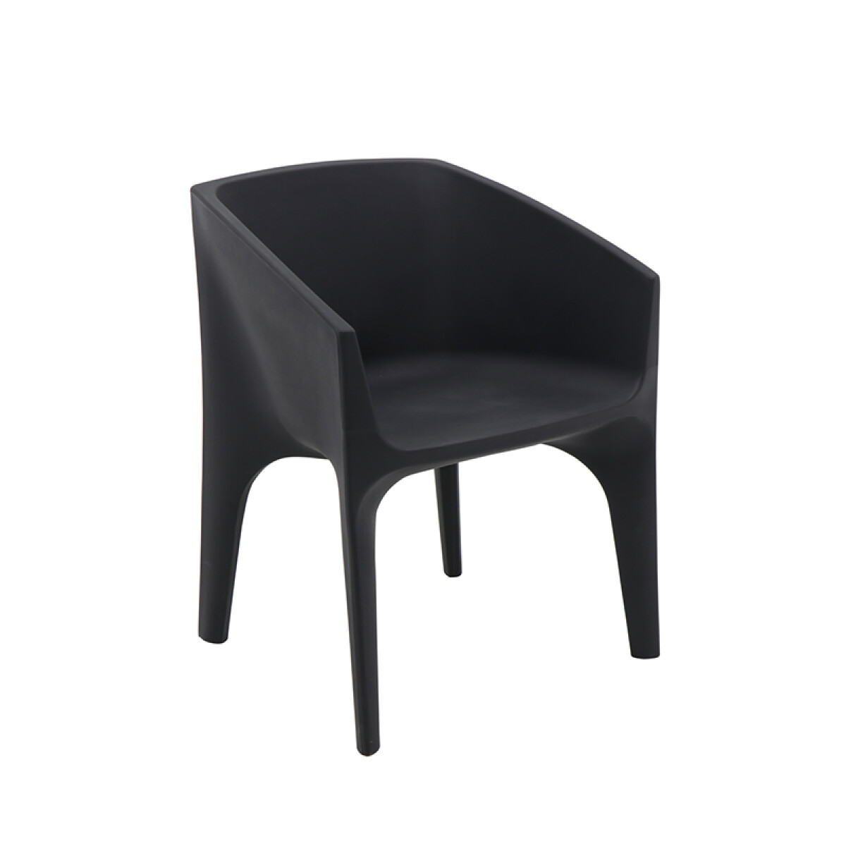 Sillón de polietileno "PACO" grafito -TRAMONTINA - TD0700 